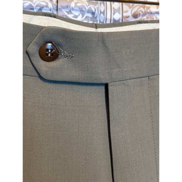 Hugo Boss Mens Olive Green Dress Pants Size 38R - Picture 8 of 11